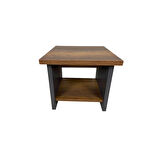 GOLDSİT STANDART SEHPA 50*50 CM BAROK - ANTRASİT