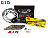 ZİNCİR DİŞLİ SETİ YAMAHA XT X (660 cc)  (2004-2009) / YAMAHA / XT X / 660cc / ZİNCİR: DID-520VX3 (Gold)-110 / ÖN-ARKA DİŞLİ: SUNSTAR (15T-45T) / 2004-2005-2006-2007-2008-2009
