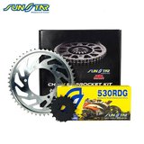 ZİNCİR DİŞLİ SETİ YAMAHA FZS / FAZER (1000 cc)  (2001-2005) / YAMAHA / FZS / FAZER / 1000cc / (ARKA DİŞLİ SAYISI : ORİJİNAL +1) / 2001-2002-2003-2004-2005