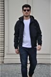 Erkek Slim Fit Su ve Rüzgar Geçirmez Mevsimlik Ceket