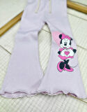 Kız Çocuk Minnie Mickey Mouse Pamuklu Taytlı Alt Üst Takım