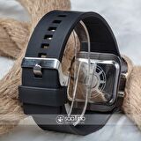 Orijinal Spectrumwatch Led Dijital Kol Saat Silikon Bileklik Siyah Saat ST-303056