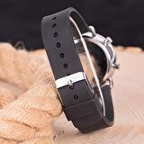 SaaTTino Unisex Gümüş Renk Dijital Led Ekran Silikon Kordonlu Kol Saati ST-304005