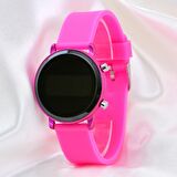 Pinkoli Pembe Led Büyük Kız Çocuk Kol Saati ST-304123