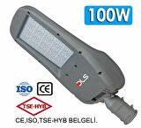 100W Led Yol Sokak Armatür DLS Park Bahçe Çevre Site Bina Dış Mekan Lamba Aydınlatma Ledli Sokak Armatürü