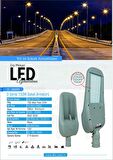 150W Led Yol Sokak Armatür DLS Park Bahçe Çevre Site Bina Dış Mekan Lamba Aydınlatma Ledli Sokak Armatürü