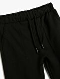 Erkek Çocuk Kargo Jogger Pantolon Cepli Beli Bağlamalı - 4SKB40007TW