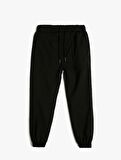 Erkek Çocuk Kargo Jogger Pantolon Cepli Beli Bağlamalı - 4SKB40007TW