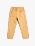 Erkek Çocuk Chino Pantolon Pamuklu Cepli 4SKB40016TW