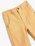 Erkek Çocuk Chino Pantolon Pamuklu Cepli 4SKB40016TW
