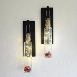 Led Işıklı, Mat Siyah Renkli Duvar Aplik, 2’li Set