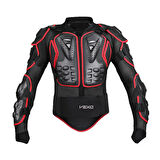 Vexo Full Vücut Koruma Body Armor Kırmızı MEDIUM