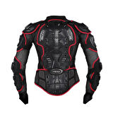 Vexo Full Vücut Koruma Body Armor Kırmızı MEDIUM