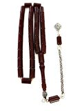 SIKMA KEHRİBAR TESBİH KESME MODEL BORDO