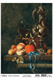 Natürmort Koleksiyonu Sl007 - Pirinç Dekopaj 30*42 Cm