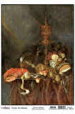 Natürmort Koleksiyonu Sl009 - Pirinç Dekopaj 30*42 Cm