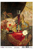 Natürmort Koleksiyonu Sl012 - Pirinç Dekopaj 30*42 Cm