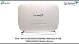 Tp-lınk Td-w 9970 4 Port 300 Mbps Adsl2 /vdsl2 Wan Portlu Modem