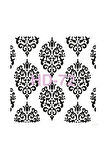 HD72 Damask Desen Stencil 45*45