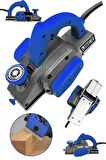 Steiner Germany Technology 3400 Watt Metal Şanzıman Çift Bıçaklı Planya Rende Makinesi Mavi