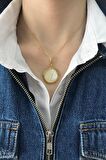Birinci1926 925 Ayar Gümüş Mother Of Pearl Sedef Kolye