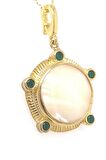 Birinci1926 925 Ayar Gümüş Mother Of Pearl Sedefli Kolye