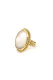 Birinci1926 925 Ayar Gümüş Mother Of Pearl İnci Bayan Yüzük