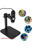 Dijital Taşınabilir 1000X 2MP 8 Ledli Usb Mikroskop