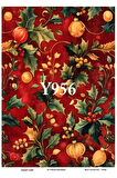 Y956 Yeniyıl Serisi 29*42 cm Pirinç Dekopaj