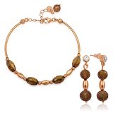 Gümüş Zultanit Taşlı Kadın Set