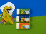 Faber Castell Dino Desenli Silgi 3 Adet