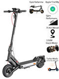 St3 Pro Elektrikli Scooter 1350w Güç 75 Km Menzil - Turbo Mod - %28 Eğim Perf. Dörtlü Süspansiyon