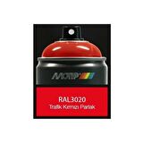 Motip Carat Ral3020 Trafik Kırmızı Sprey Boya 400 ml