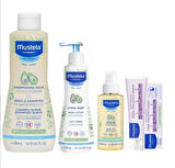Mustela Yenidoğan İhtiyaç Seti (Gentle Şamp. 500ml+Hydra Bebe Losyon 300ml+Baby Oil 100ml+Pişik Kremi 50ml)