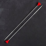 Addi 4,5mm 35cm Klasik Alüminyum Hızlı Örgü Şişi -