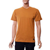 M-221 Erkek T-Shirt Süprem Bisiklet Yaka Kısa Kol 8XL HARDAL