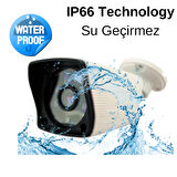 ARNA 4 Kameralı Kare 4 Dış Kameralı Set 500 GB Harddisk Full HD Gece Görüşlü Güvenlik Kamerası Sistemi