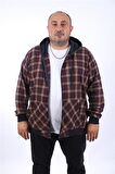 Starbattal Büyük Beden Sweat Kanguru Cep Square 22208-1526