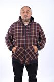 Starbattal Büyük Beden Sweat Kanguru Cep Square 22208-1526