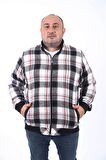 Starbattal Büyük Beden Dik Yaka Sweat Oduncu 22219-2243