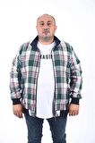 Starbattal Büyük Beden Dik Yaka Sweat Oduncu 22219-2229
