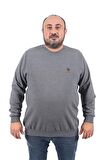 Starbattal Büyük Beden Sweatshirt Gipeli Casual 22712-2072