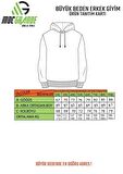 Starbattal Büyük Beden Erkek Sweatshirt Polo Yaka 22714-714