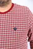 Starbattal Büyük Beden Erkek Bisiklet Yaka Sweatshirt 22715-778