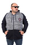 Starbattal Büyük Beden Unisex New York Collage Sweat 22727-6437
