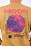 Starbattal Büyük Beden Erkek Sweat Moon 22731 Vizon