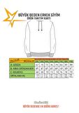 Starbattal Büyük Beden Basic Mevsimlik Fermuarlı Sweatshirt 22750 HAKI