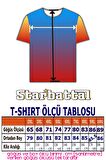 Starbattal Büyük Beden Erkek Sıfır Yaka Tişört Surf 23117 BEYAZ