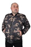 Starbattal Büyük Beden Camouflage Pilot Mont 22822 HAKI