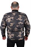 Starbattal Büyük Beden Camouflage Pilot Mont 22822 HAKI